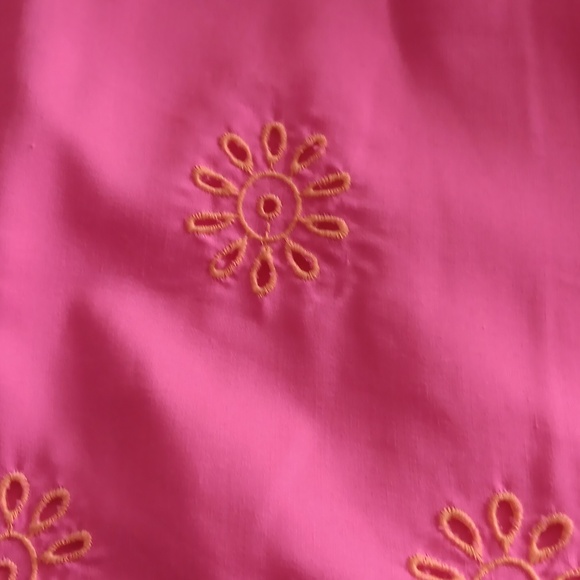 Lilly Pulitzer Lillyanne Midi Dress in Aura Pink Days Bloom Eyelet Sz 00 - Picture 6 of 7